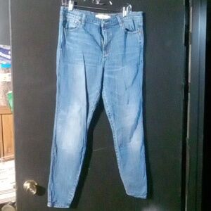 Gap true skinny high rise 32R jeans